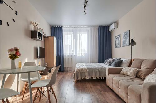 Однокомнатная квартира на улице: Новомосковская улица, 4