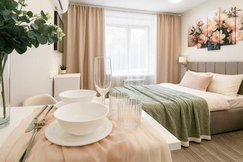 Квартира Студия у ТРК Семья — Liberty Sity Apartments